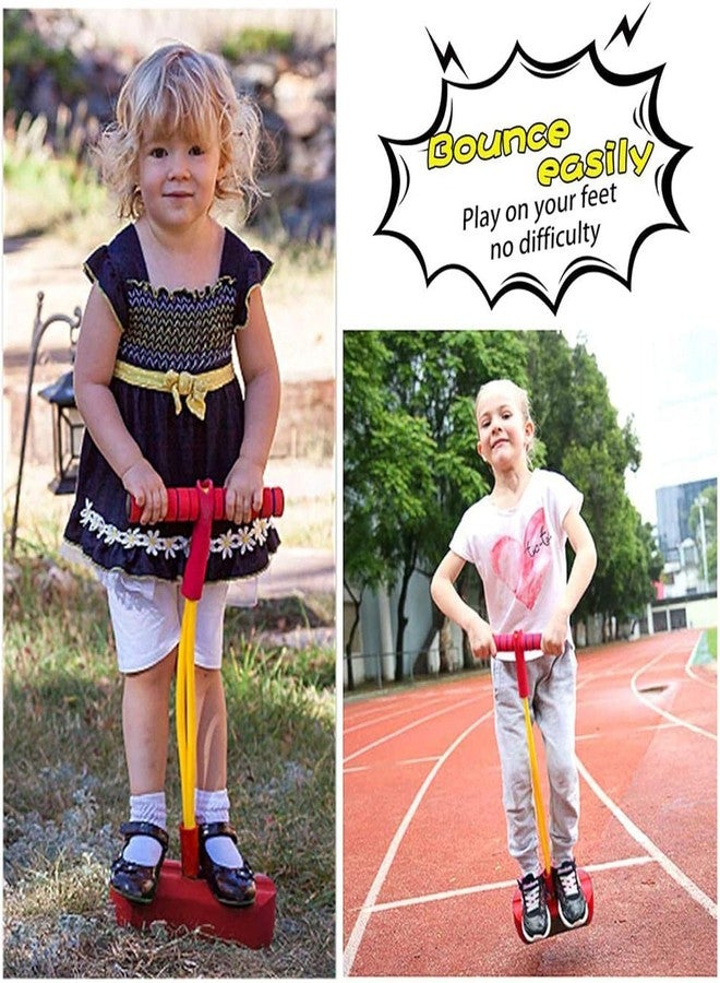 kesig® Pogo Stick Foam Pogo Jumper for Kids Foam Pogo Jumper Pogo Stick Toy Fun and Safe Jumping Stick for Teens Adults Outdoor Indoor Sports Gift,Makes Squeaky Sounds and Squeaks with Each Hop - Image 5